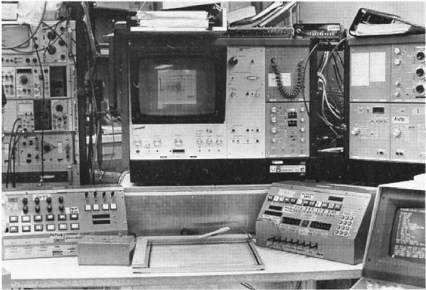 RTPP Quantimet-TV and control-console control the RTPP through the PDP8e